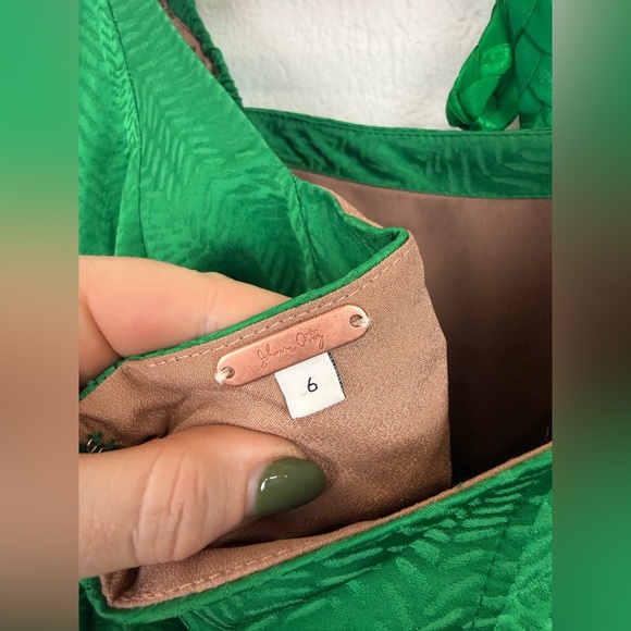 Johanna Ortiz Thread of Thought Puff Sleeve Maxi Dress Size 6 - Picture 13 of 16